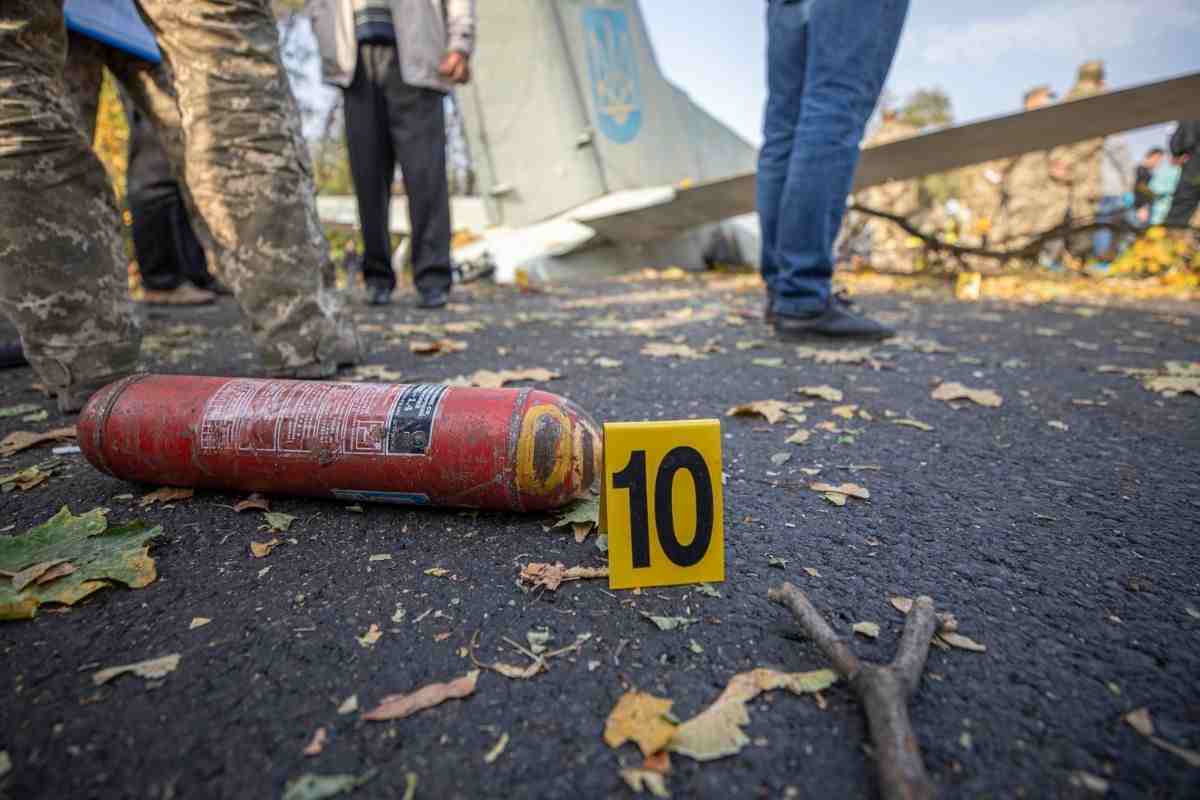 aereo precipitato indagini